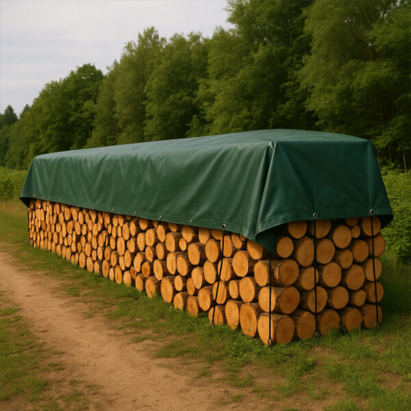 Fulcoline Holzabdeckplane - Abdeckplane für Holz